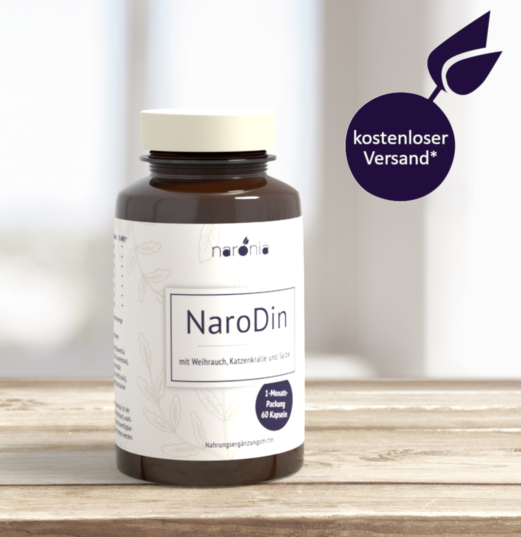 Narodin — hochwertige Heilpflanzen als Ergänzung bei Krebs und Autoimmunerkrankungene Narodin - 120 Kapseln